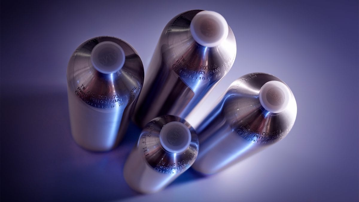 Lightweight Carbon Composite Gas Cylinders AMS Composite Cylinders